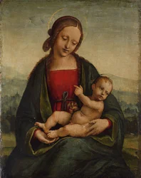 Madonna et Enfant avec un chardonneret